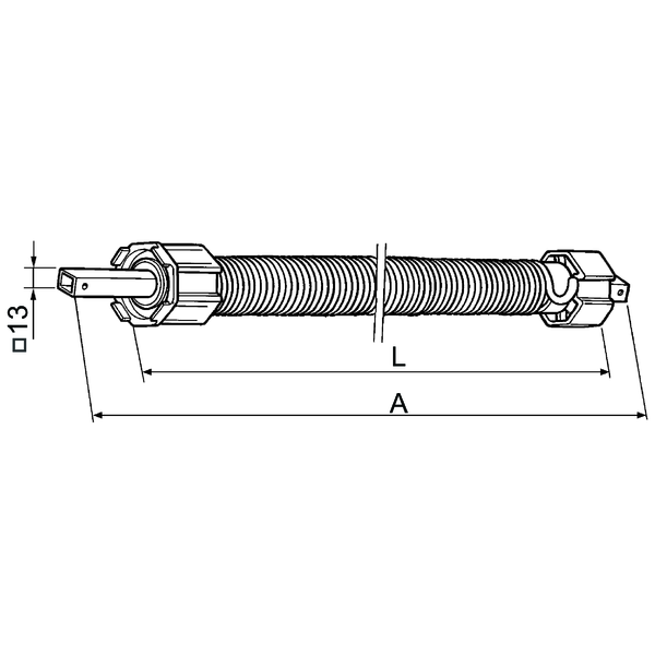 Assist spring for SW 60